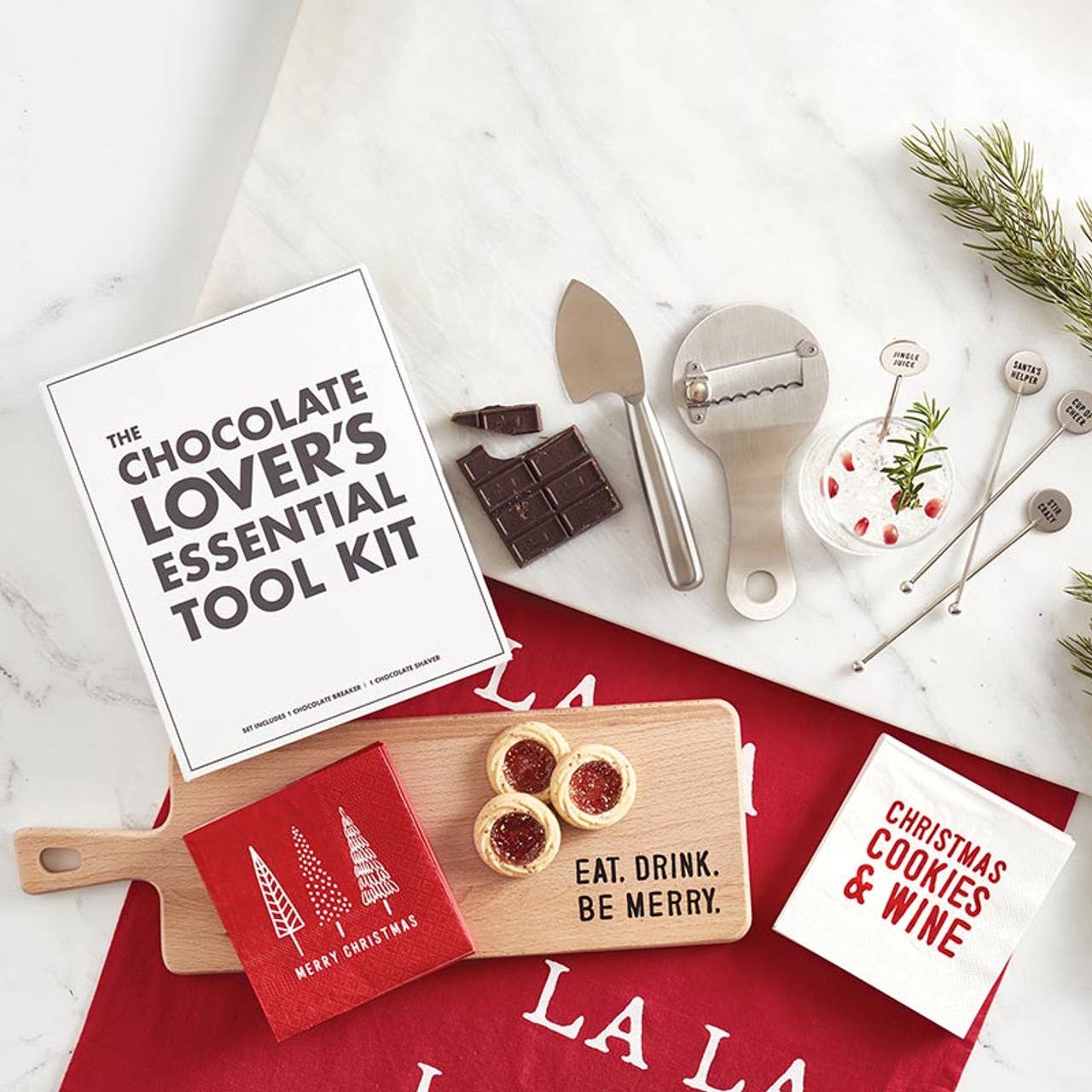 Face to Face Chocolate Tool Kit Book Box: Box: 7.75" W x 9.5" L x 1" D, Tools- Shaver: 7.25" L x 3.5" W, Breaker: 7.5" L x 1.625" W