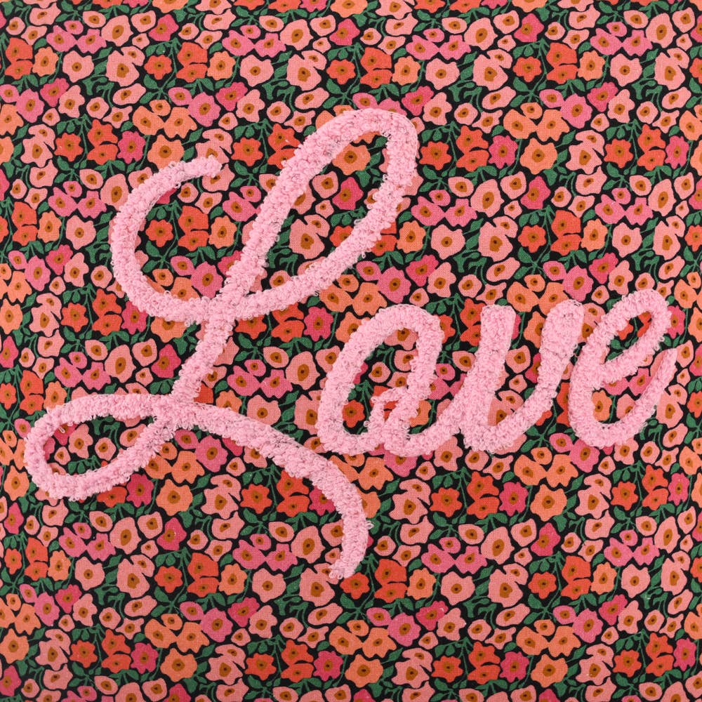 "LOVE FOREVER" PILLOW 18X18