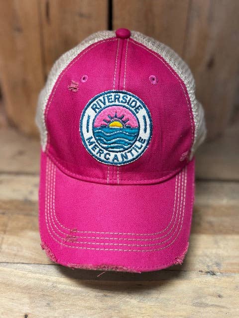 Your BEACH/TOWN *Custom Beach Scene Snapback Hat