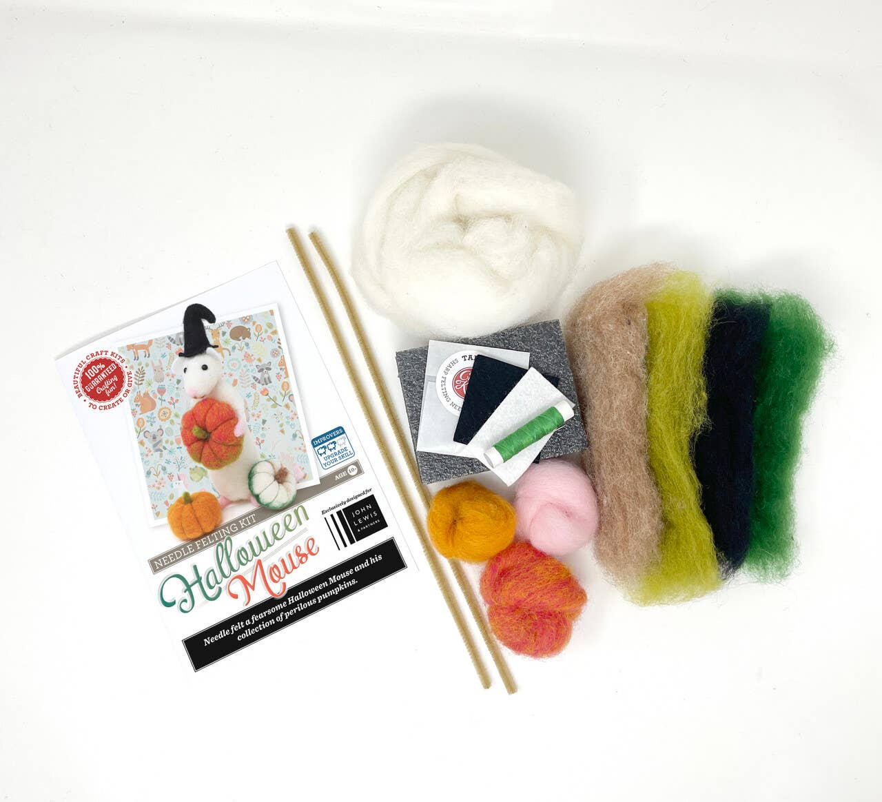 Hallowe'en Mouse Needle Felting Craft Kit