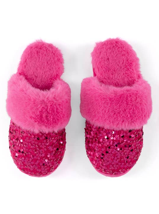 FIESTA SLIPPERS, MAGENTA