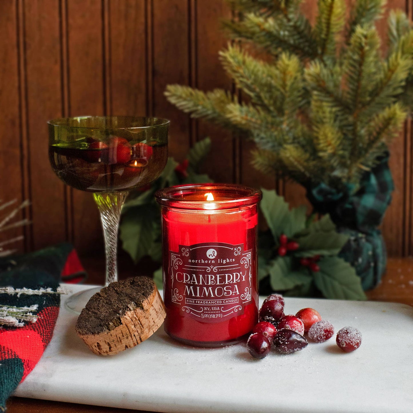 Seasonal Spirit Jar - Cranberry Mimosa