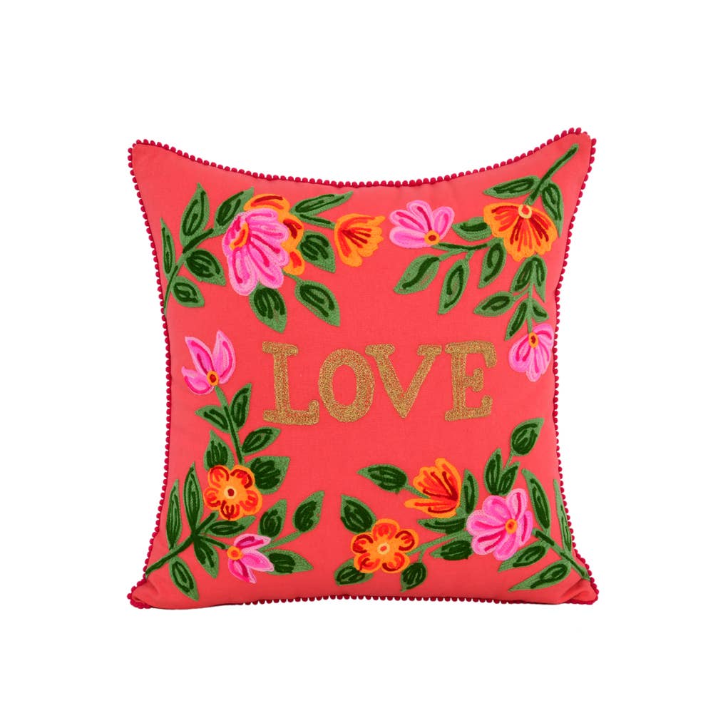LOVE PILLOW 18x18"