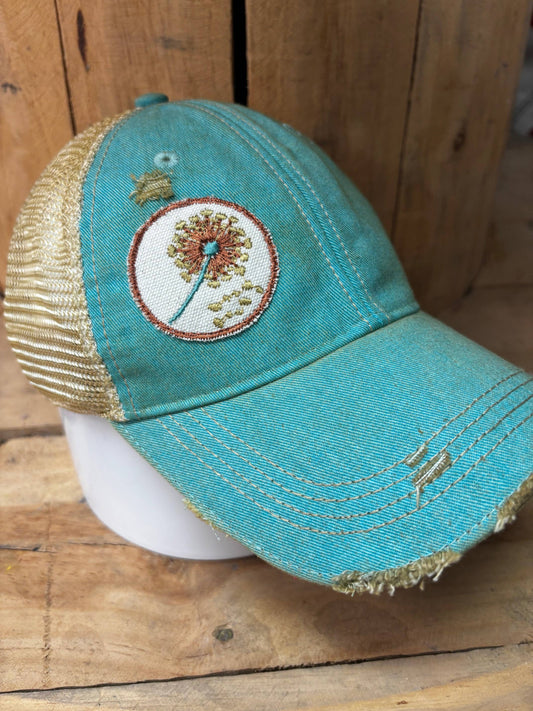 Dandelion Hat: Azul