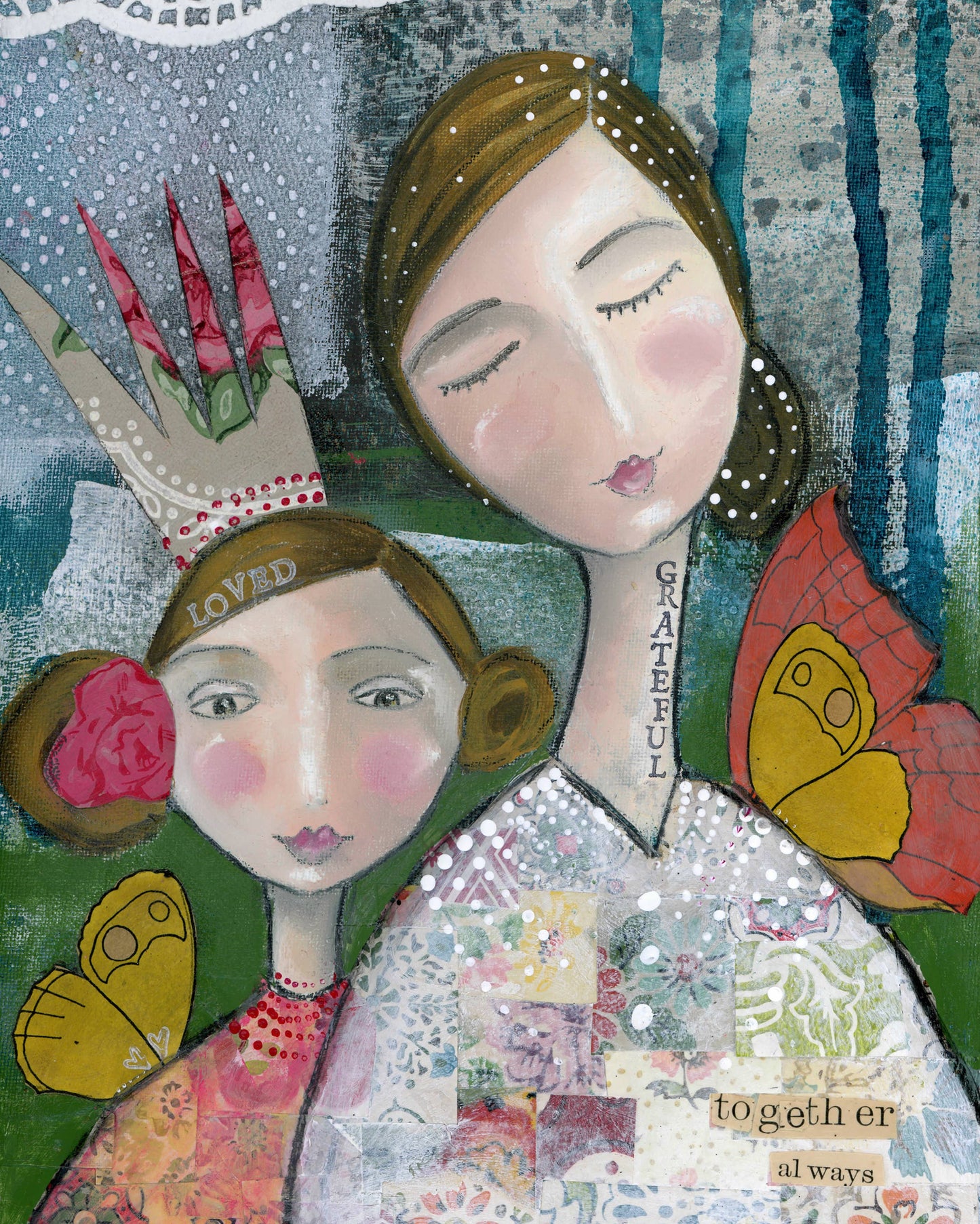 Loved And Grateful - Print: 5x7