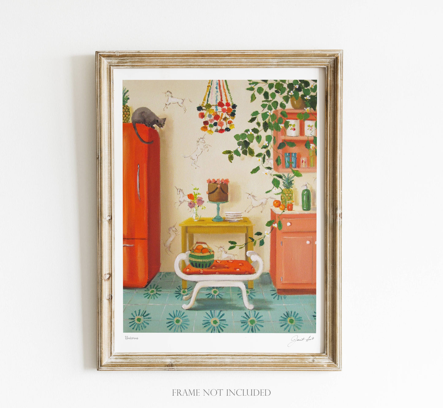 Unicorns Art Print - 8.5" X 11"
