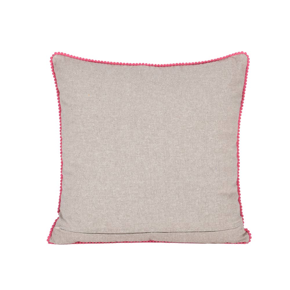 SPRING FLORAL PILLOW NAT CHAMBRE 18x18