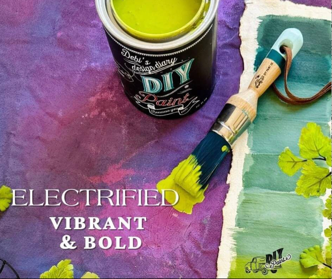 Electrified - DIY Paint By Debi's Design Diary