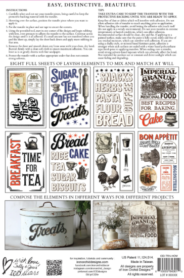 HOME SWEET HOME IOD Transfer 8X12 PAD™ SUMMER 2025