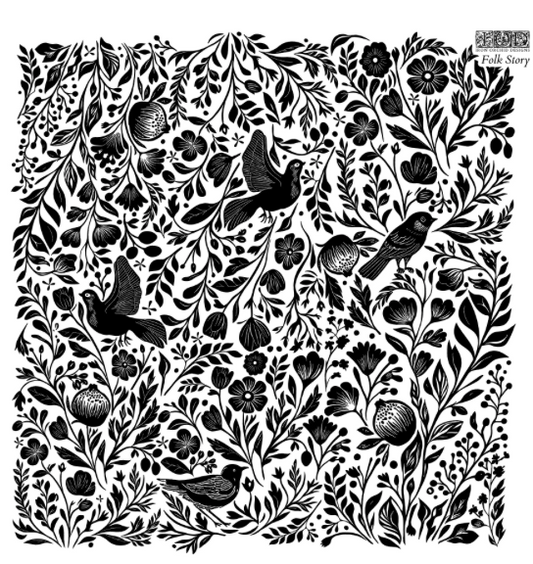 FOLK STORY 12X12 IOD Stamp™ SUMMER 2025