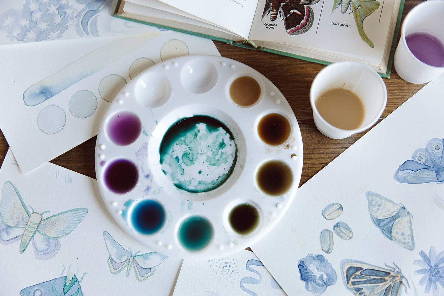 Virtual Class and Kit- Paint with Coffee + Tea