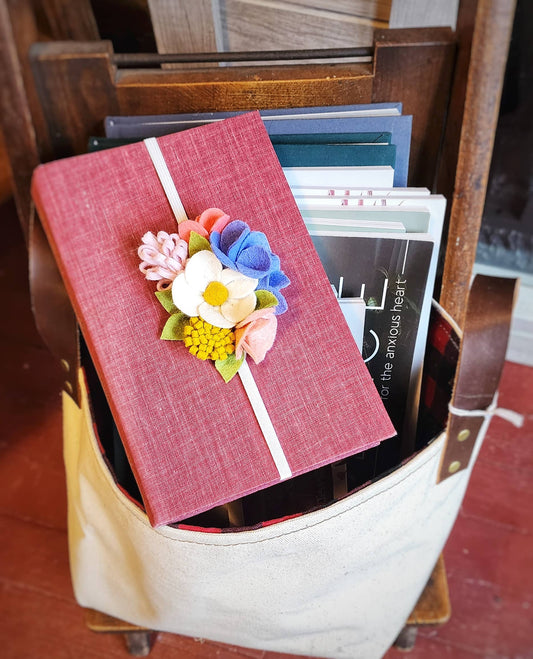 Felt Bookmark - Wildflower