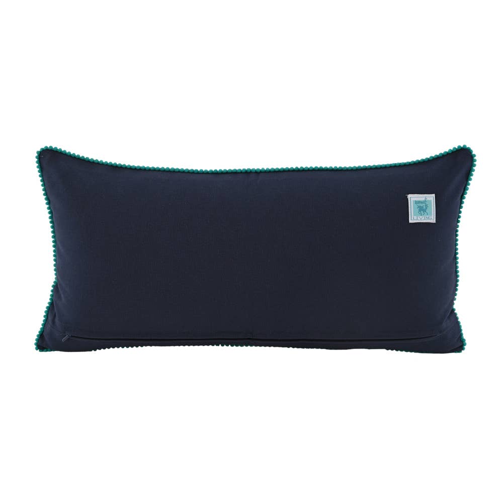 Floral Cushion 12x24
