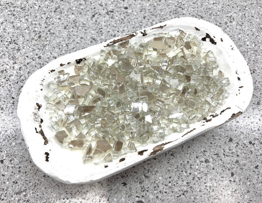 "FIRE BOWL" Dough Bowl Soy Candle (Frosty NIght)