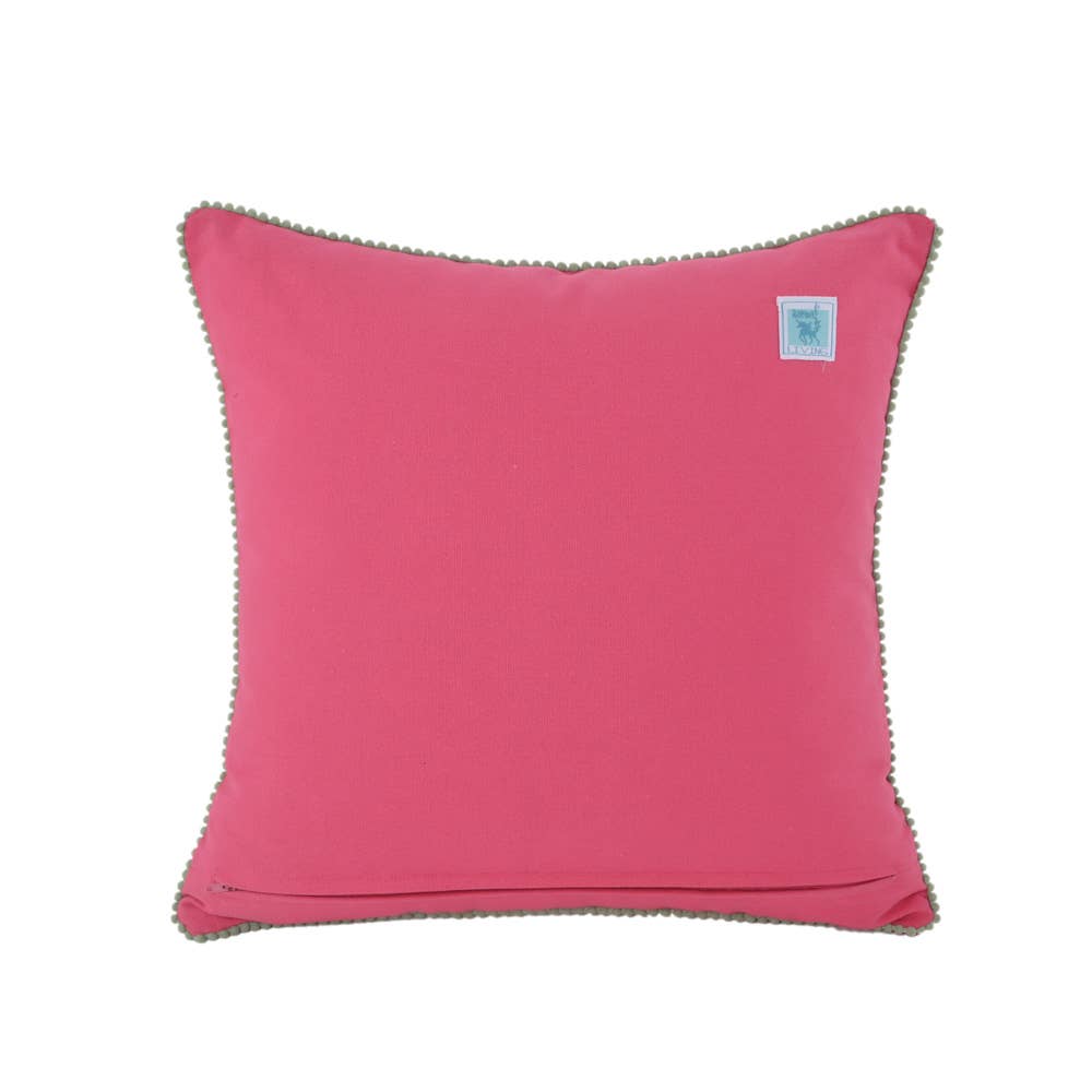 Bowtie Frenchie DOG PILLOW 18x18"