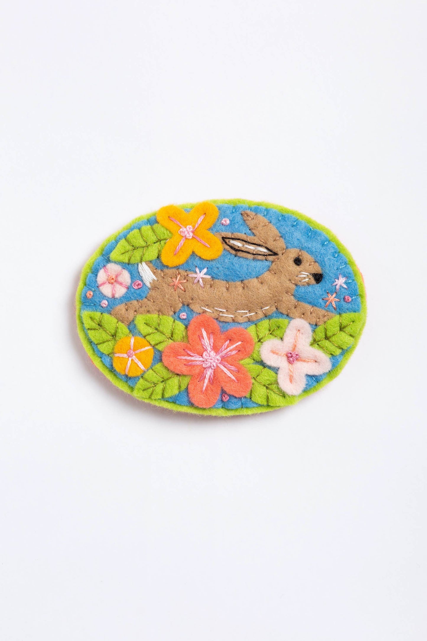 Hare Felt Craft Brooch Kit | Complete Craft Kit