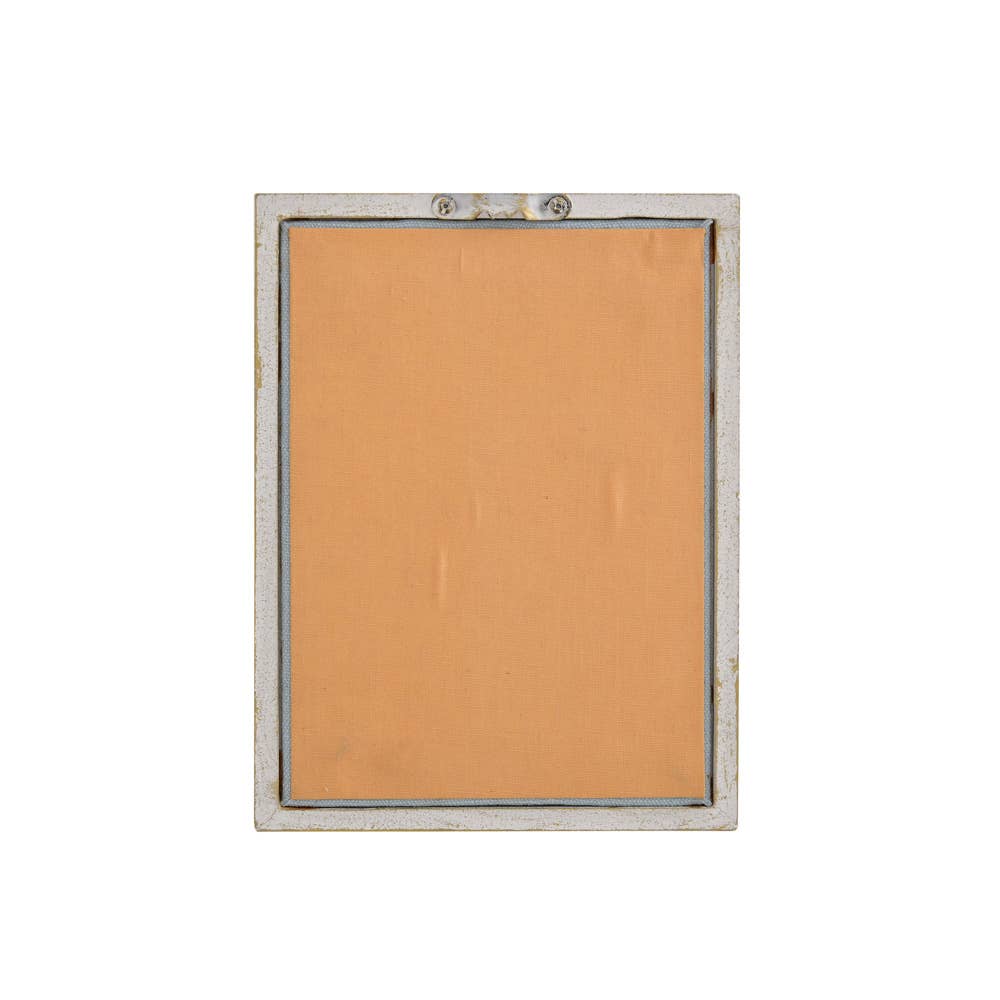 DOG BLUE BASE WALL ART 6x8"