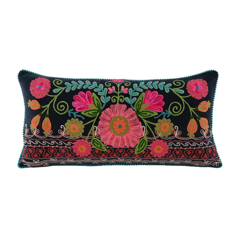 Floral Cushion 12x24