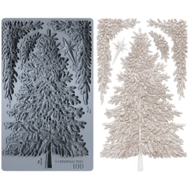 RETIRED O Christmas Tree 6x10 IOD Mould™