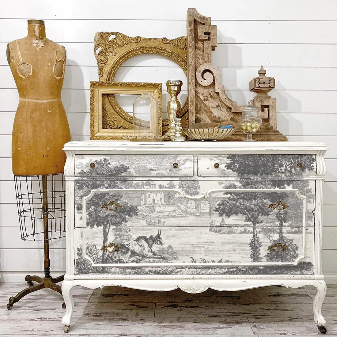 Summer Villa IOD Paint Inlay 12x16 Pad™