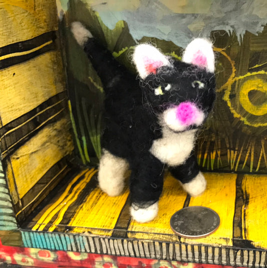 Felted Critters by Beth Nash-CAT