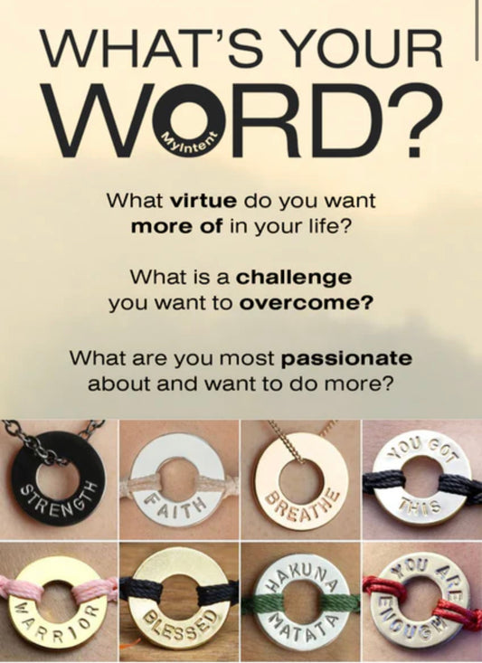 CUSTOM Words With Purpose BRACELET