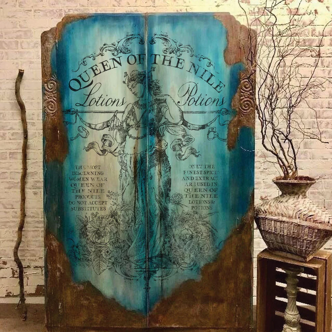 Queen of the Nile IOD Paint Inlay 12x16 Pad™