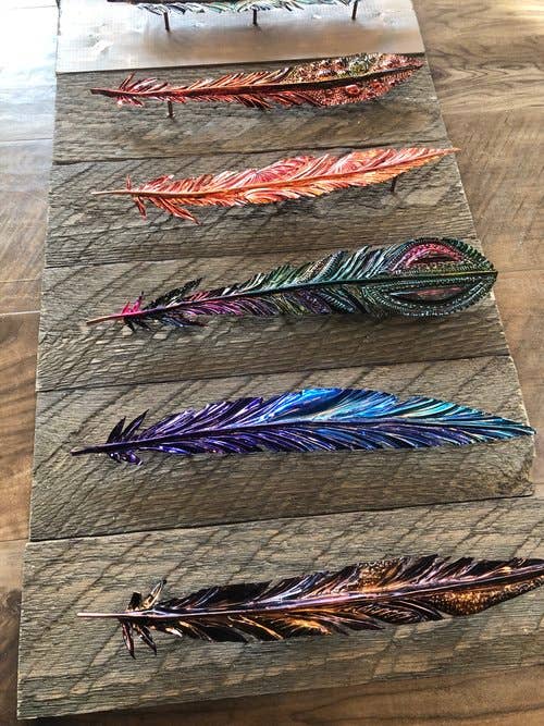 Nothing But Brights Copper Feather