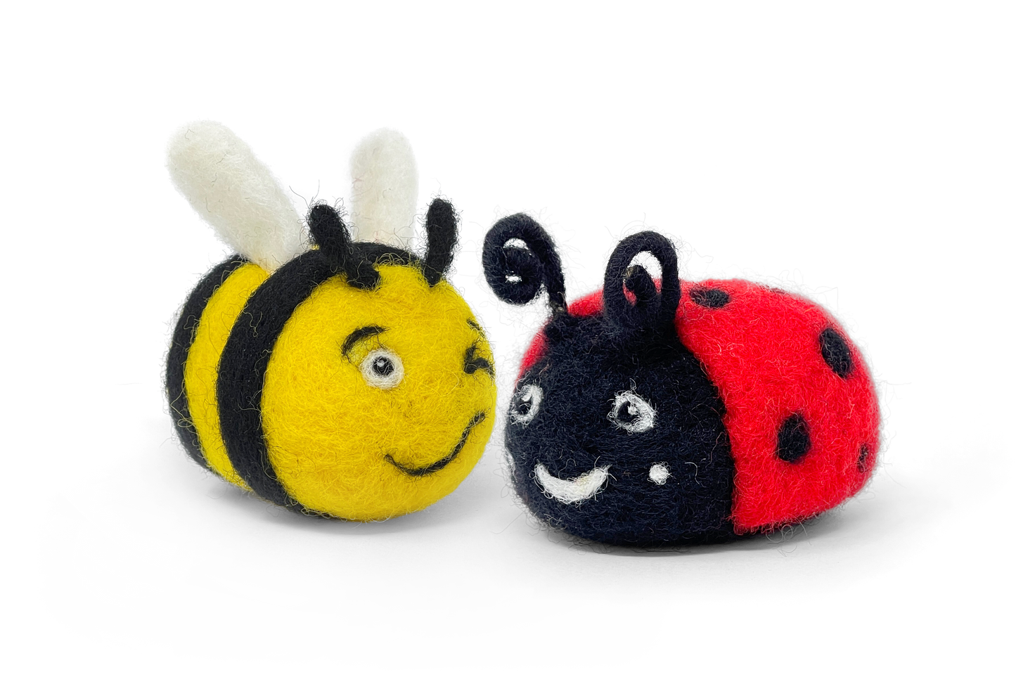 Beastie Buddies Bee & Ladybird Needle Felting Craft Kit