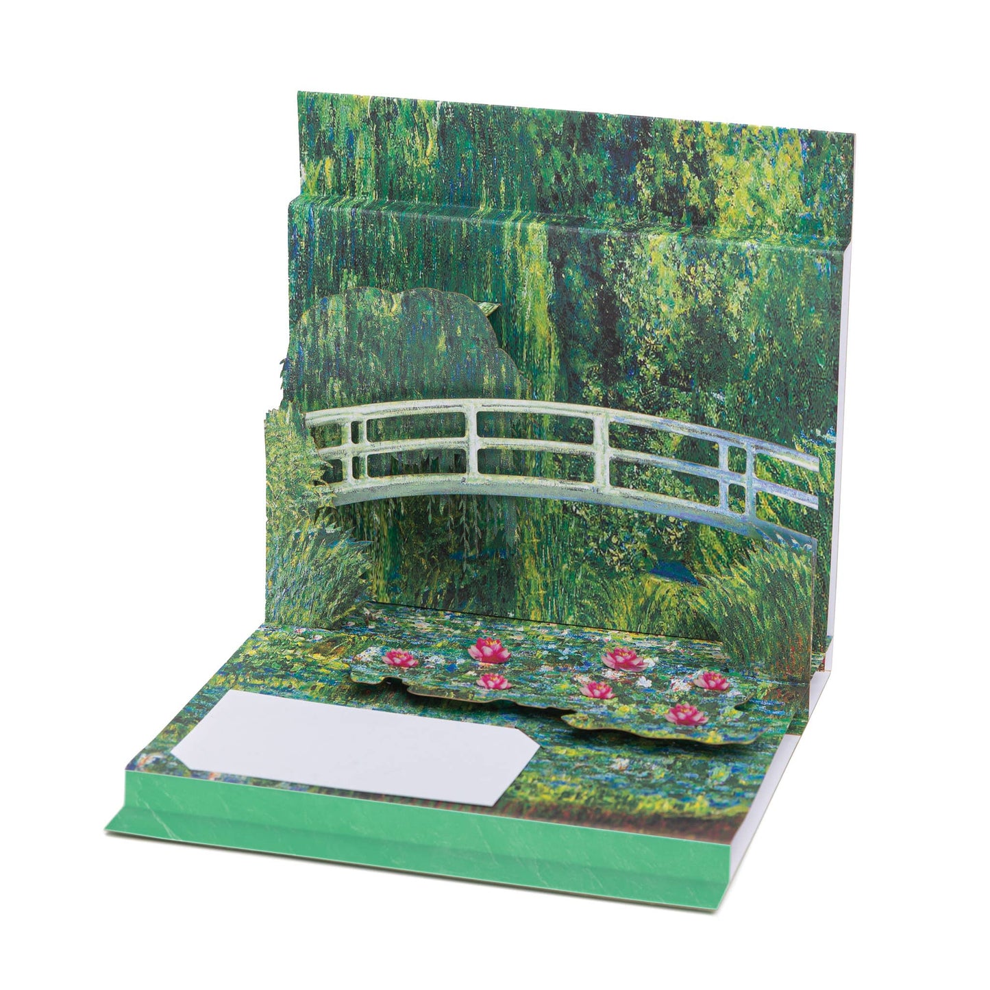Japanese Bridge - Monet - Pop-up Card - 5-pack