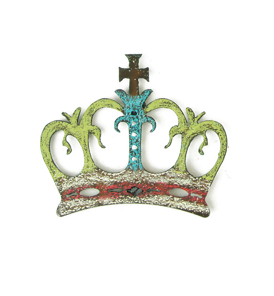 METAL CROWN MAGNET western rodeo cowgirl girlfriend USA