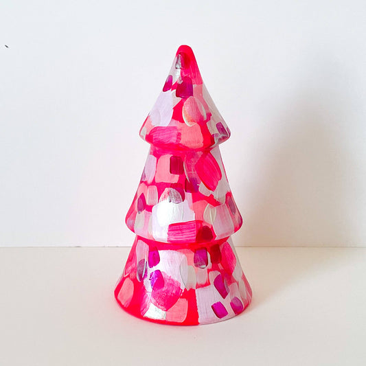 Bright Pink Mini Tree