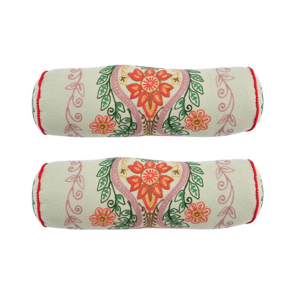 FLORAL FIELD BOLSTER 20x7" Pillow