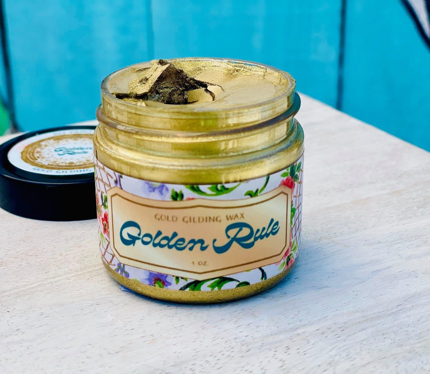 DIY Golden Rule - Guilding Wax by Debi's Design Diary