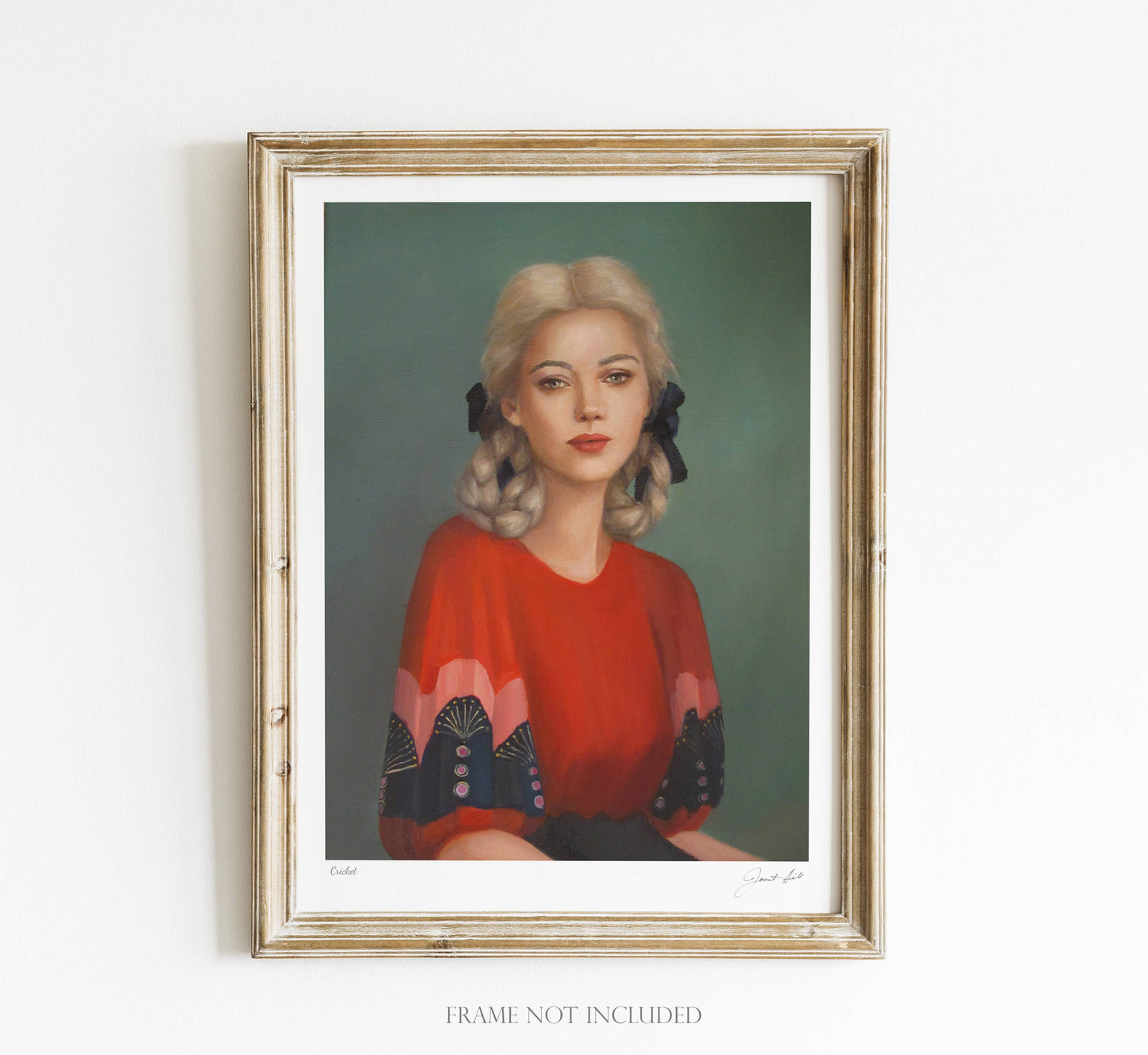 Cricket Art Print. 8.5"x11"