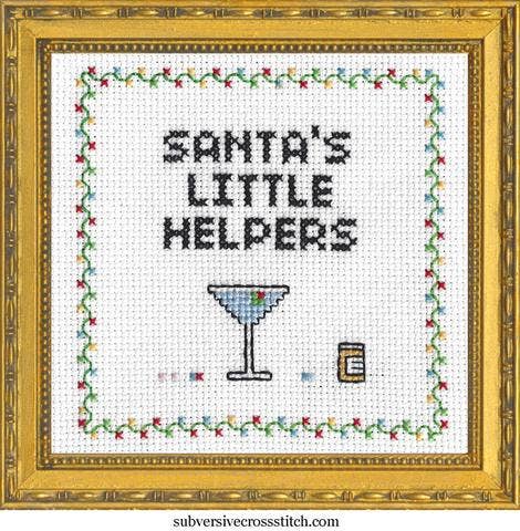 Santa's Little Helpers: Deluxe Cross Stitch Kit