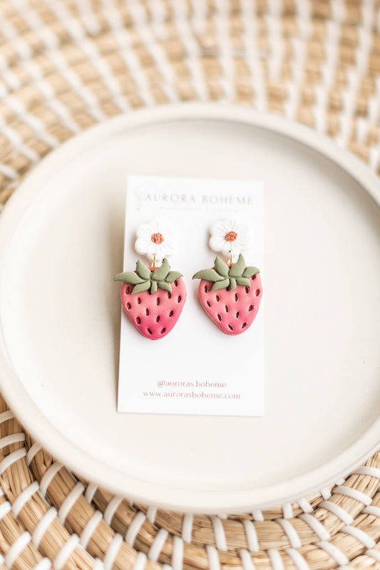 Flowering Strawberry Dangle