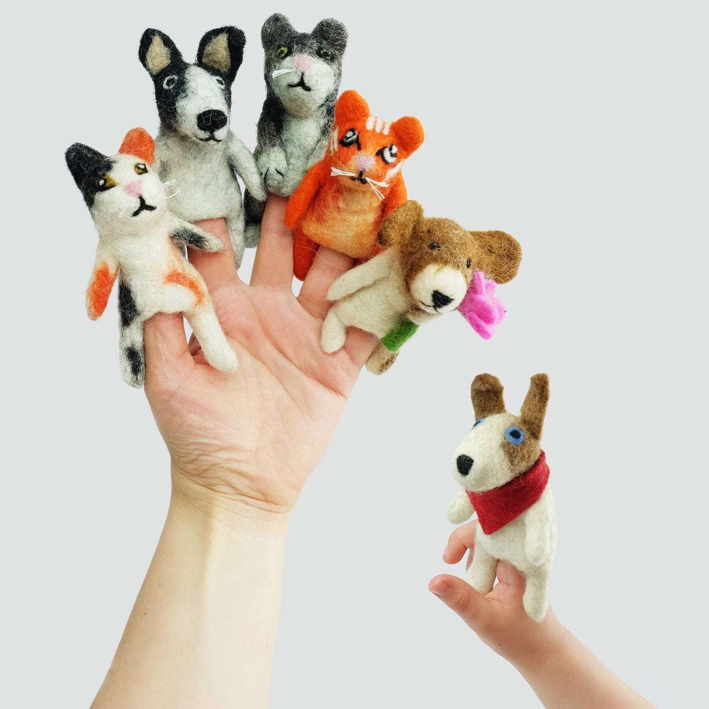 Felt Finger Puppets CATS