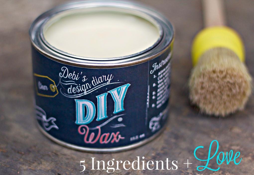 DIY Wax Clear by Debi's Design Diary