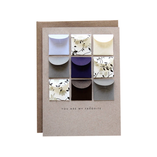 My Favorite Tiny Envelopes Card