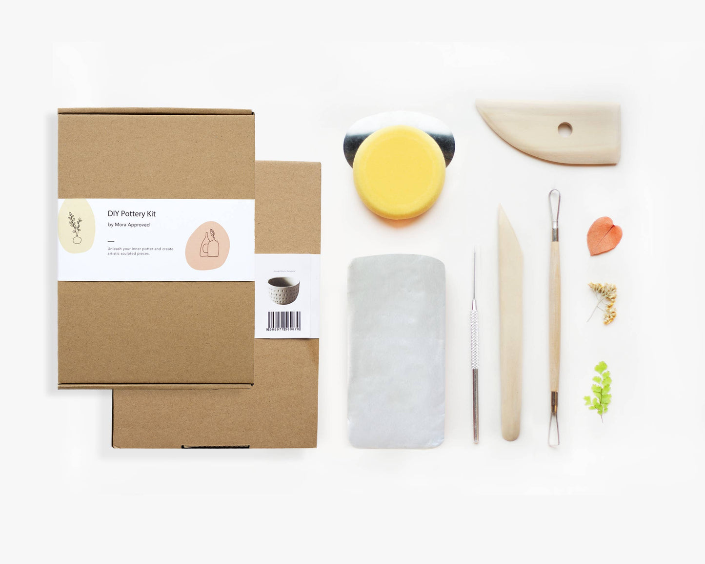 DIY Pottery Kit - Clay Kit - Air Dry Clay