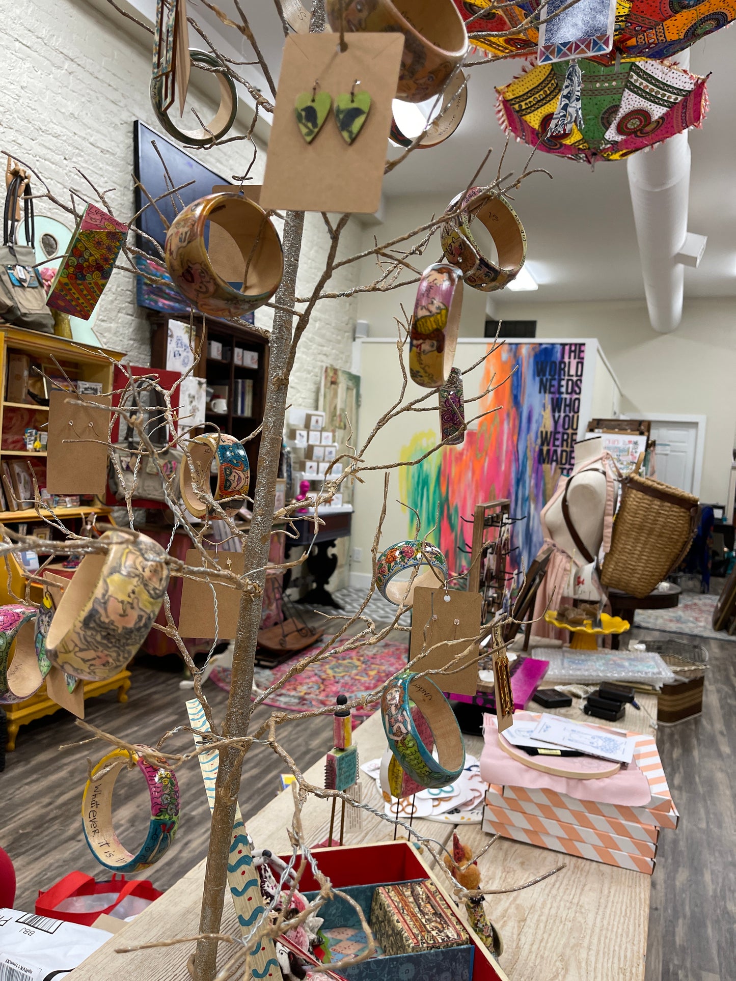 Painted Bracelets: Yvonne Montano