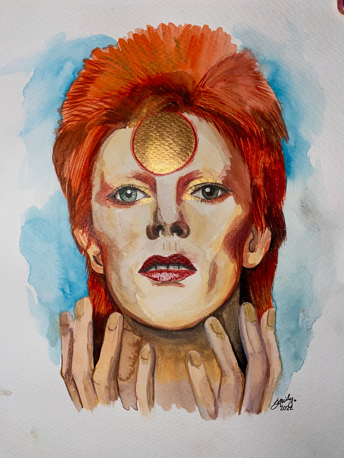 Bowie Original :Ziggy Stardust Framed