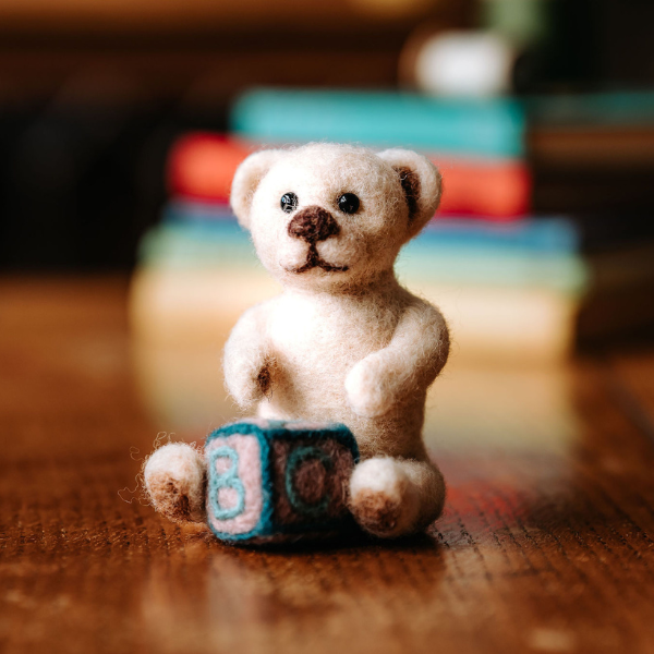 Little Teddy Needle Felting Craft Kit