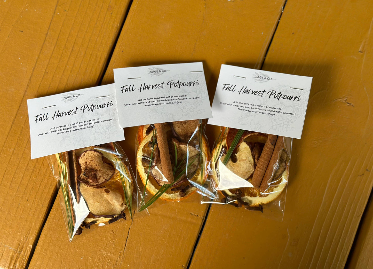 Fall Stove Top Potpourri / Simmer Pot: Medium