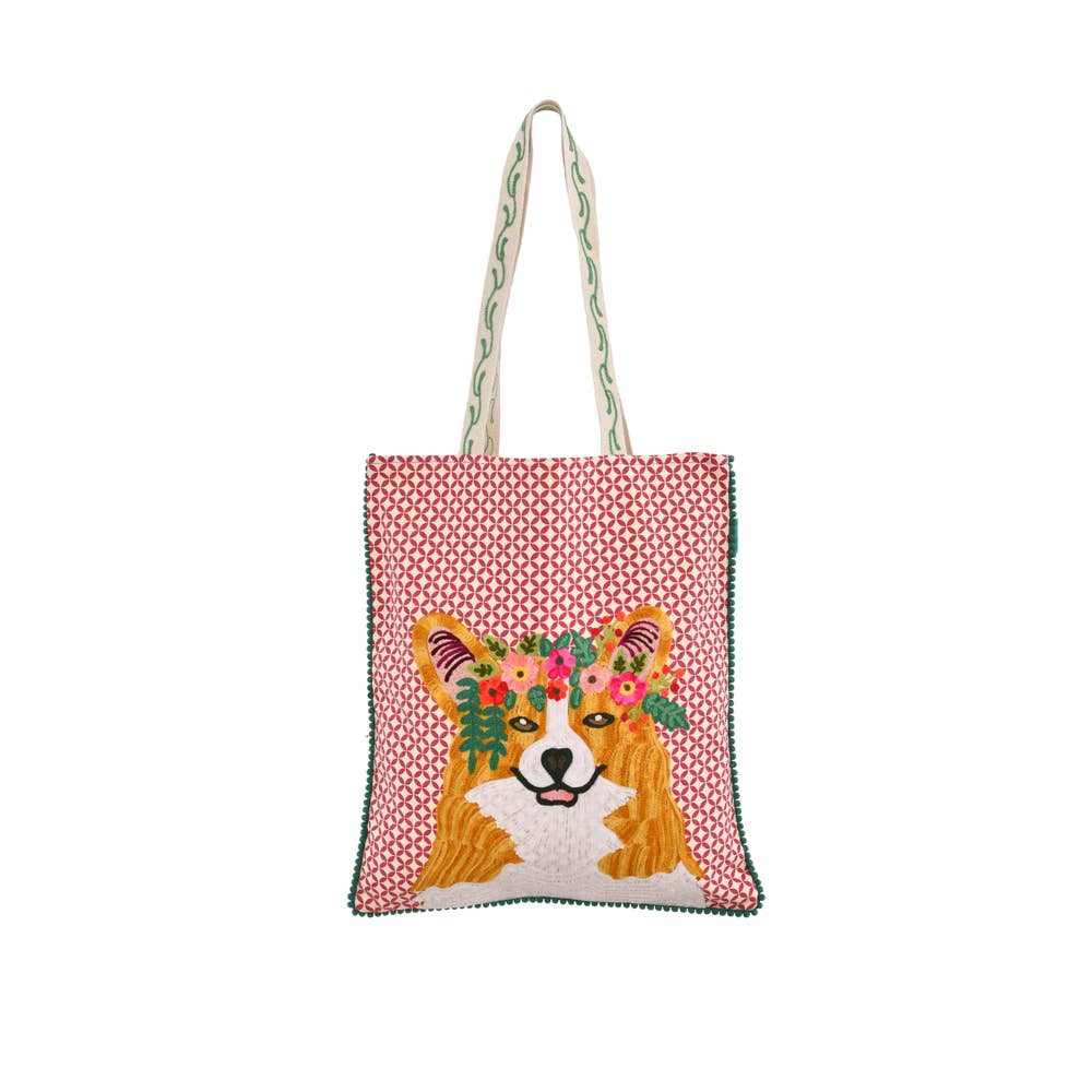DOG CORGIE BAG 14x16
