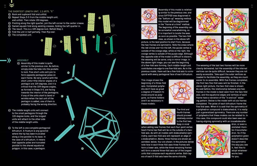 Mind-Blowing Modular Origami: Polyhedral Paper Folding Art