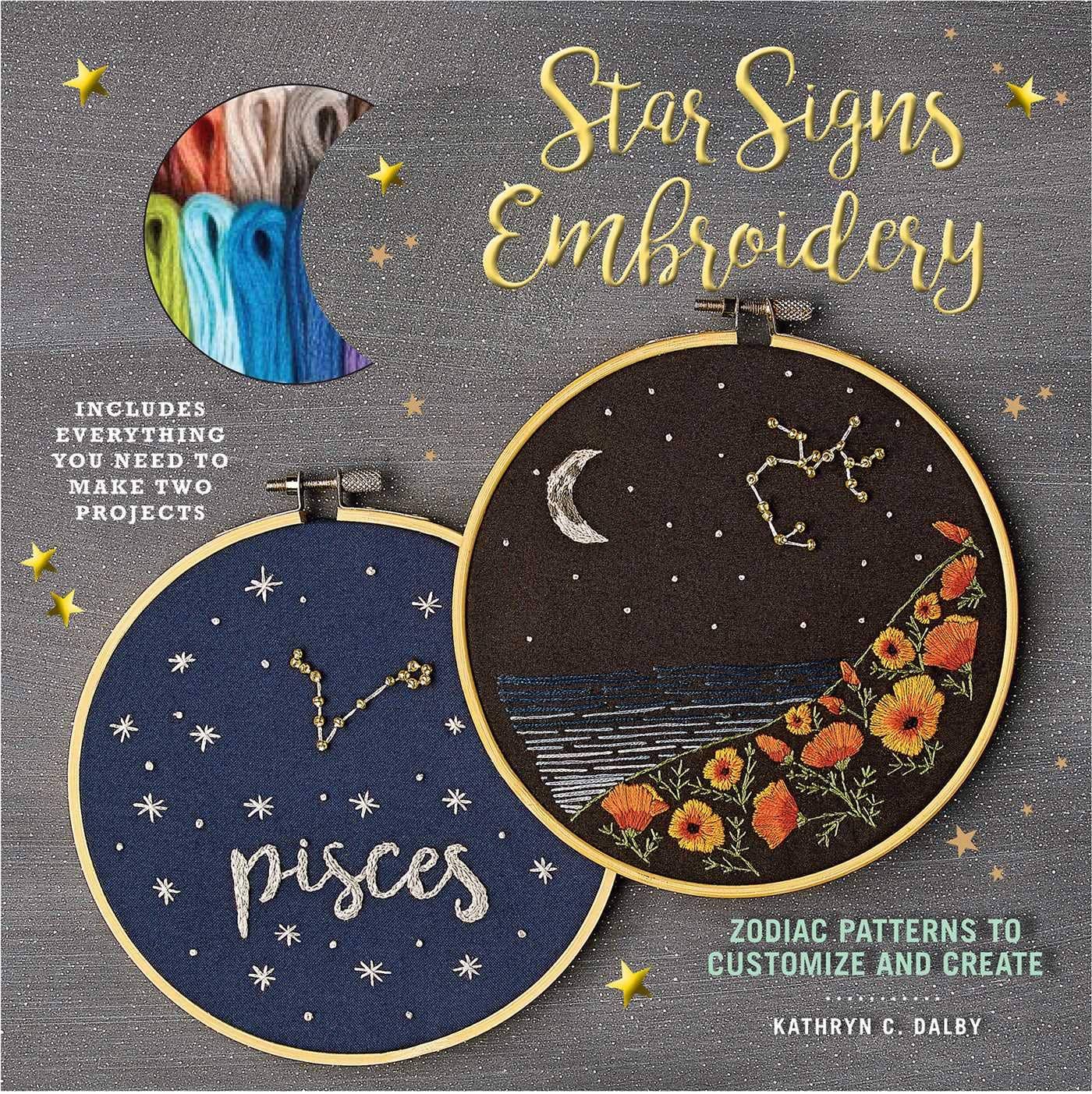 Star Signs Embroidery: Zodiac Patterns to Customize & Create