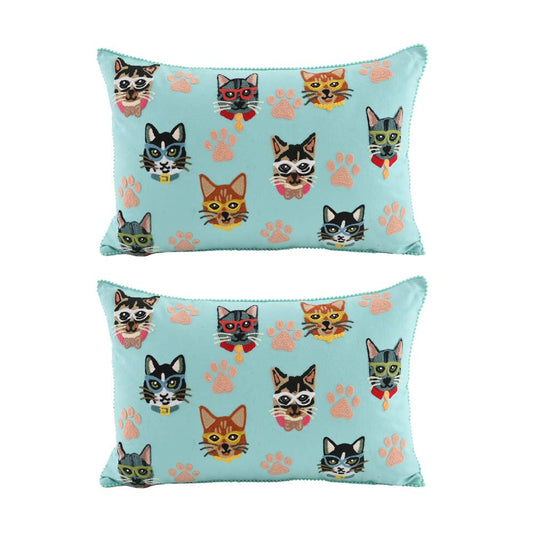 NEW CAT FACES Pillow 16x24