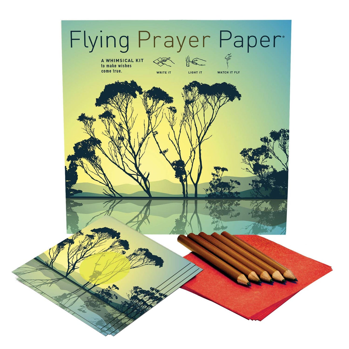 REFLECTION PRAYER / Large Kit with 50 Wishes + accessories